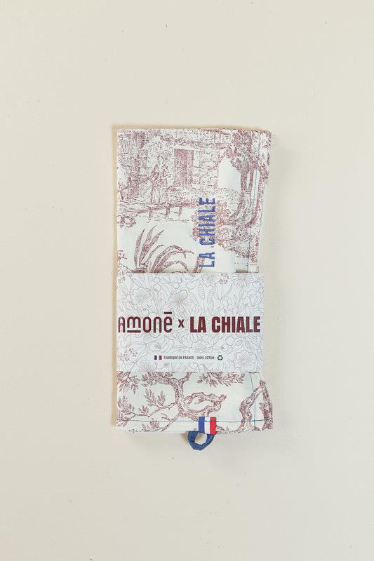 TORCHON TOILE DE JOUY - Amoné x la Chiale by Alliées