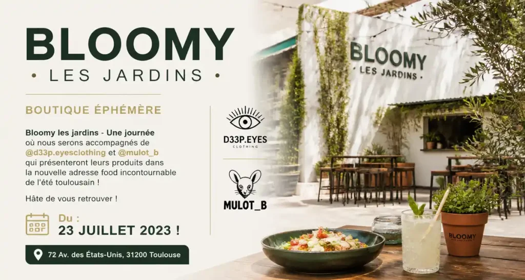 BLOOMY LES JARDINS