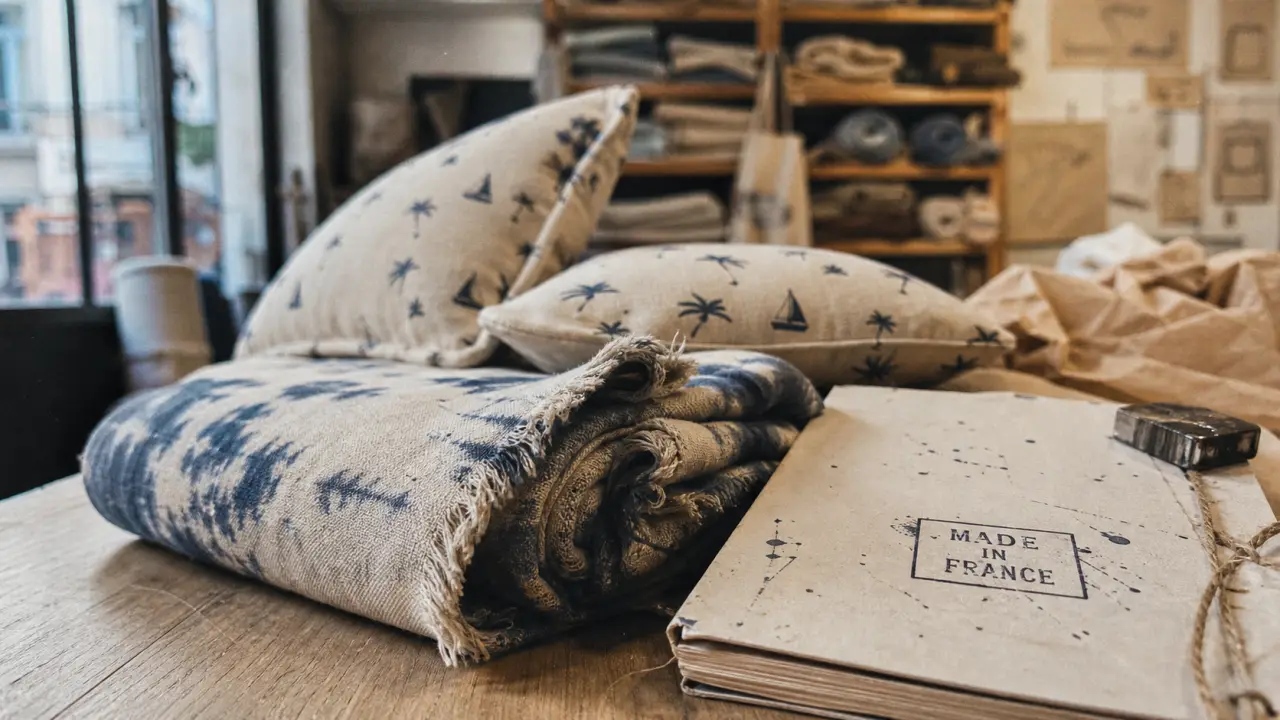 Adeline Affre : made in France, seconde main textile, tissus à repérer