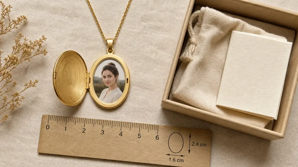 Photo cachée, gravure, chaîne ajustable : ce qu’il faut vérifier avant d’acheter un collier médaillon