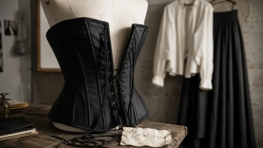Corset femme noir : comment choisir le modèle idéal pour sculpter votre silhouette