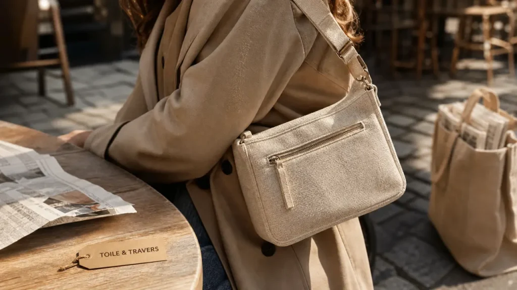 Sac bandoulière en toile pour femme : choisir le bon format, la bonne matière et le bon porté
