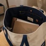 Sac xxl en toile épaisse, grand cabas ouvert avec anses renforcées