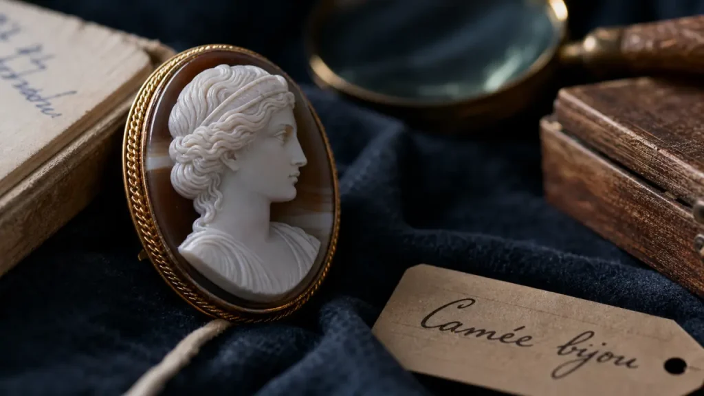Camée bijou : reconnaître une vraie gravure et le porter sans effet costume