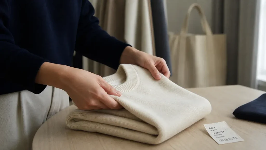 Col rond, col V ou col roulé : quel pull coton bio femme choisir selon l’usage ?
