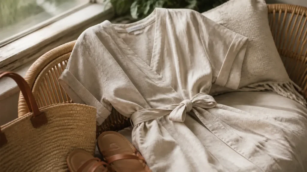 Robe en lin femme : quelle coupe choisir pour rester fraîche, élégante et facile à porter ?