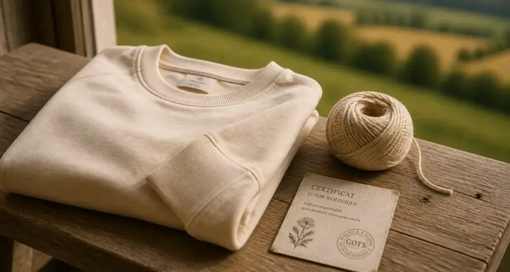 Sweat en coton bio pour femme : confort durable et éthique au quotidien
