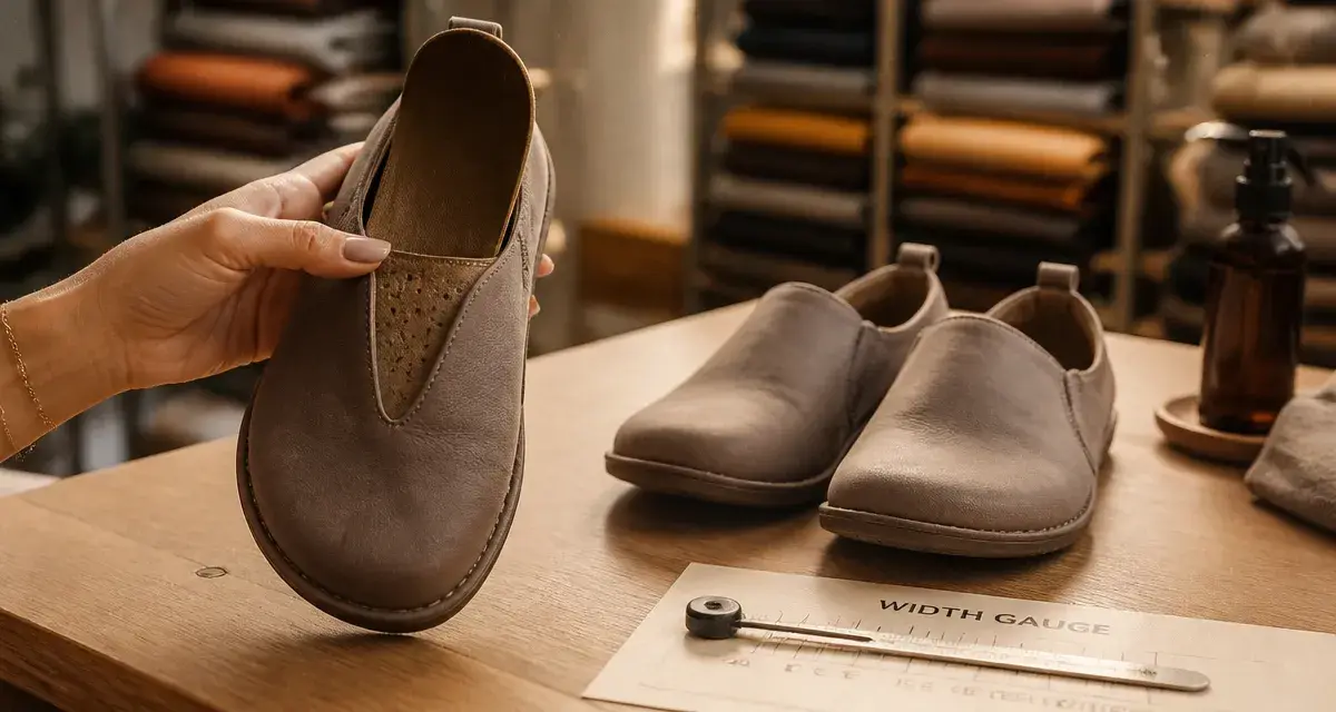 Chaussures pieds larges femme : cuir souple, confort et espace aux orteils