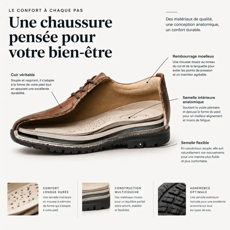 Détail technique des semelles et du confort des chaussures femme Remonte