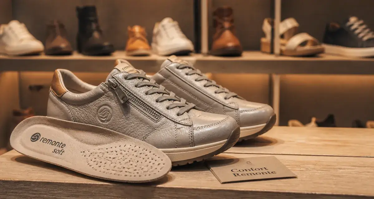 Remonte chaussures femme : semelle amortie et confort au quotidien