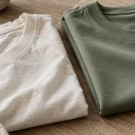 T shirt coton bio 180 et 240 g : tenue de forme