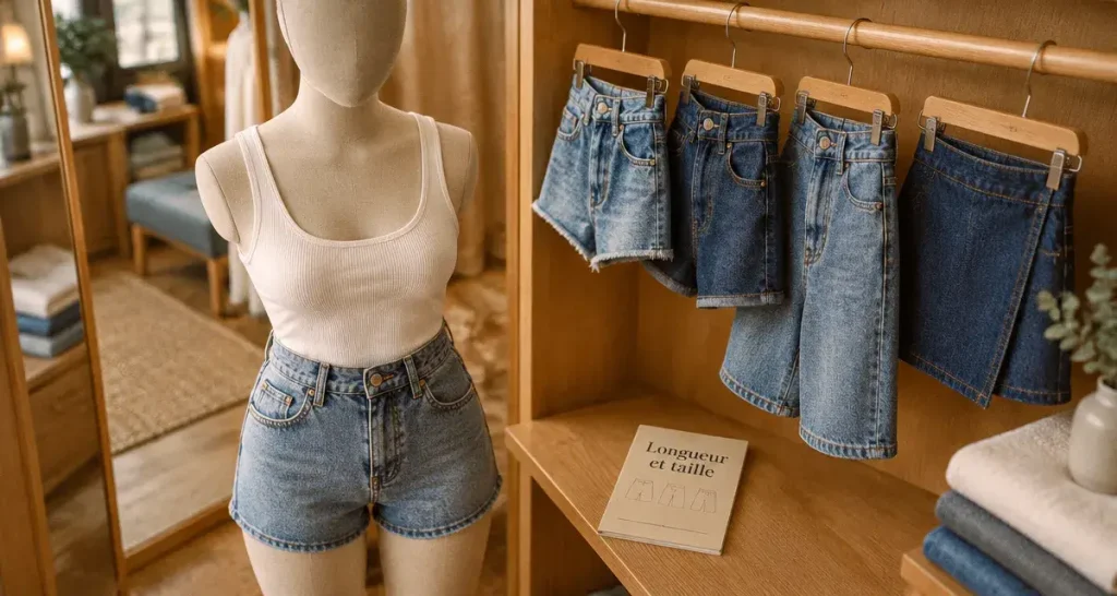 Shorts en jean femme : la bonne coupe selon la longueur, le denim et la saison